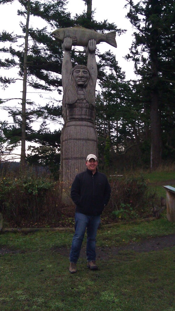 Chad by the Maiden of Deception Pass