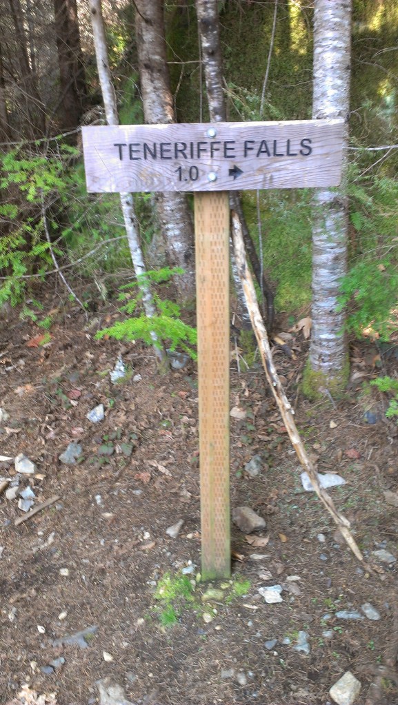 At this point the trail gets rocky!