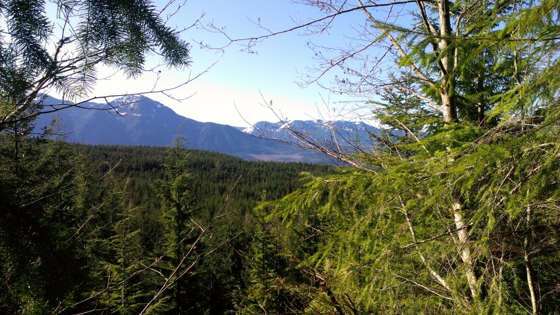 Amazing views from the ridge