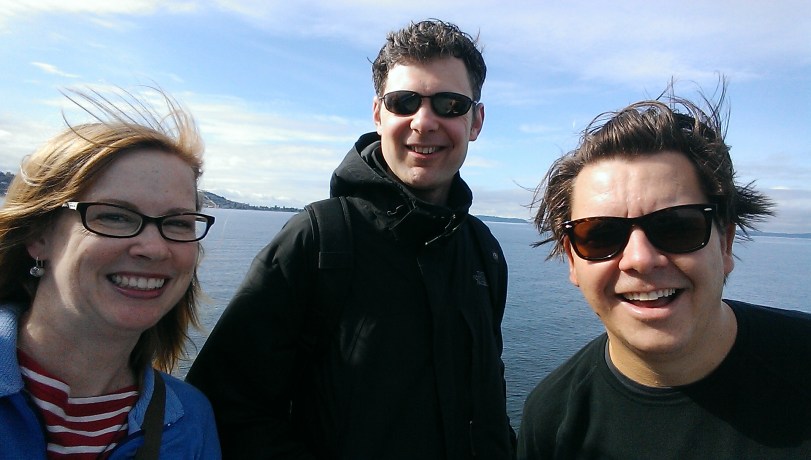 On our way to Viking Fest!