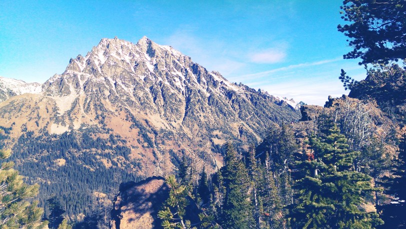 Amazing peaks at the pass.