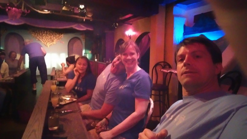 Ready for our close-up at the Can-Can Theater